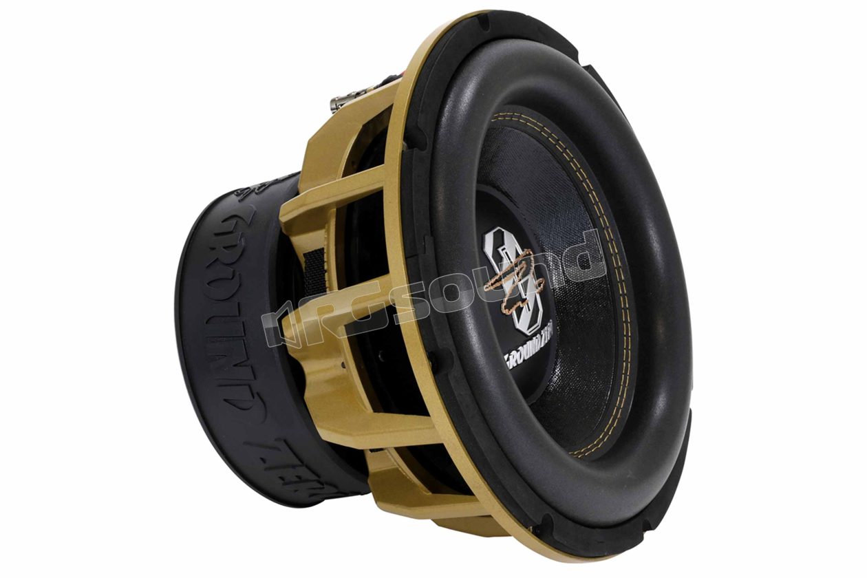 GZHW 30SPL GOLD 30 cm SPL subwoofer with exclusive gold finish Ground Zero