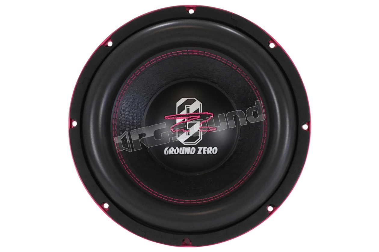 GZHW 30SPL PINK 30 cm SPL subwoofer with exclusive pink finish Ground Zero