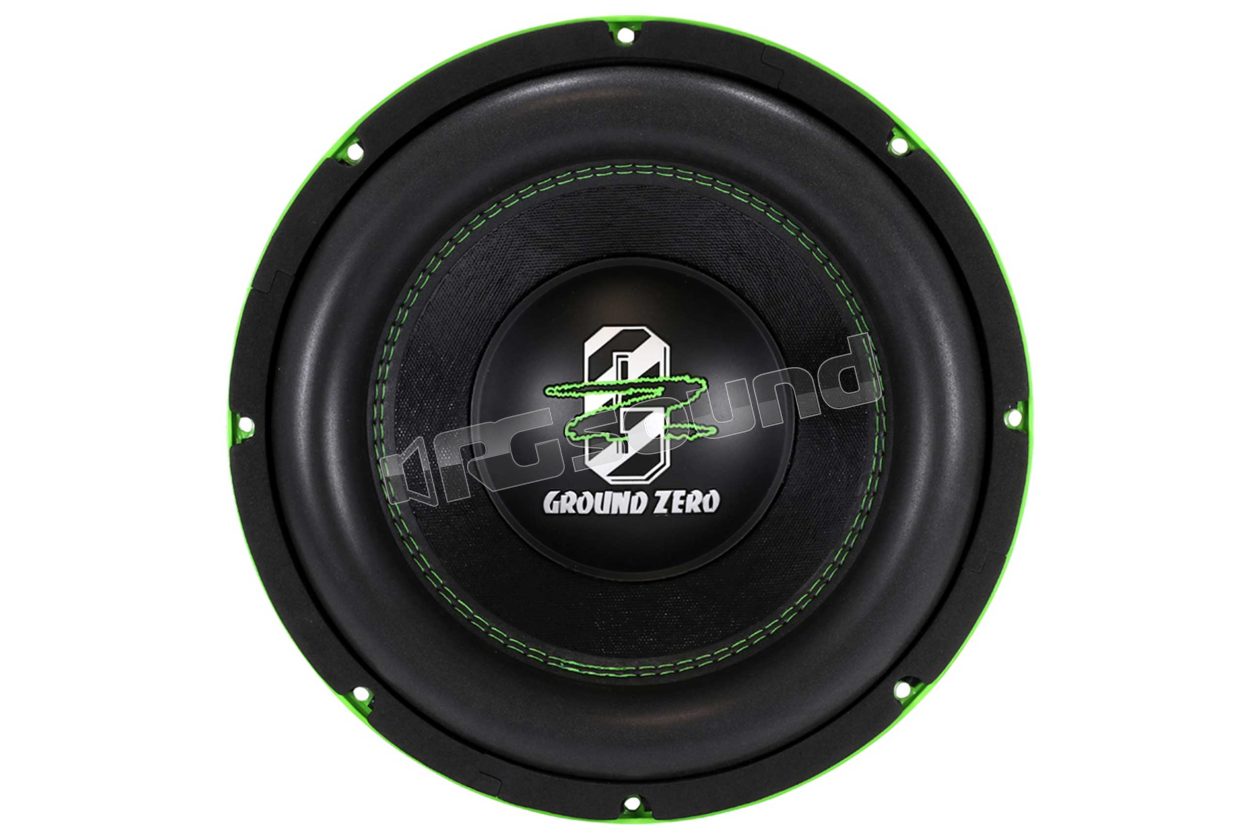 GZHW 30SPL GREEN 30 cm SPL subwoofer with exclusive green finish Ground Zero