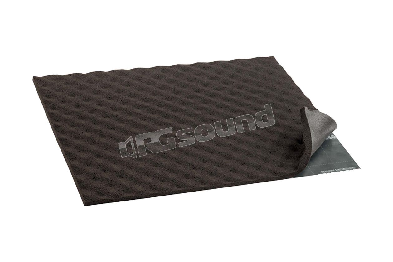 GZDF 1500SA high-quality polyurethane damping foam, pack of 8 sheets Ground Zero