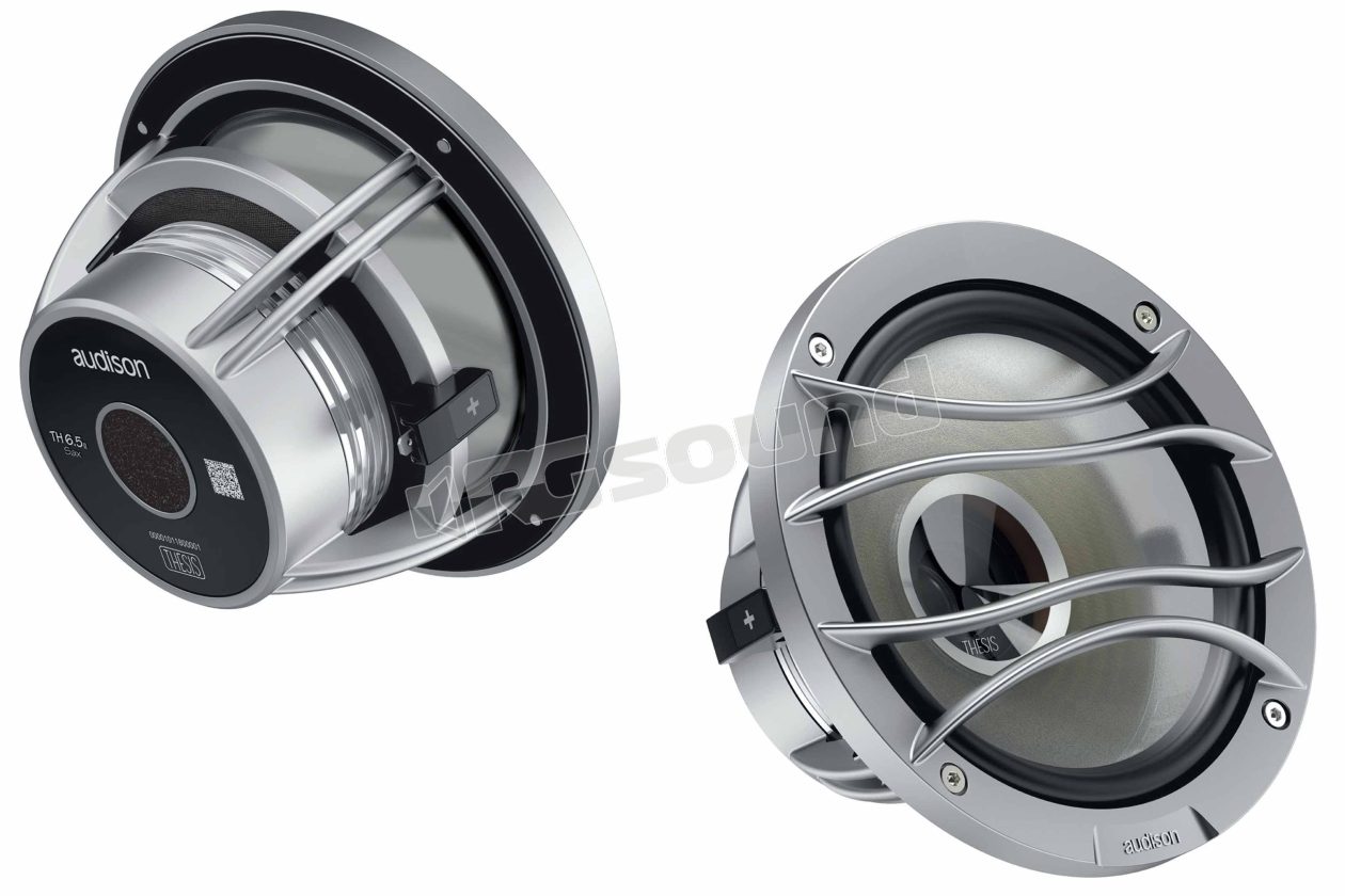 TH 6.5 II sax 165mm woofer with grille, Thesis series Audison