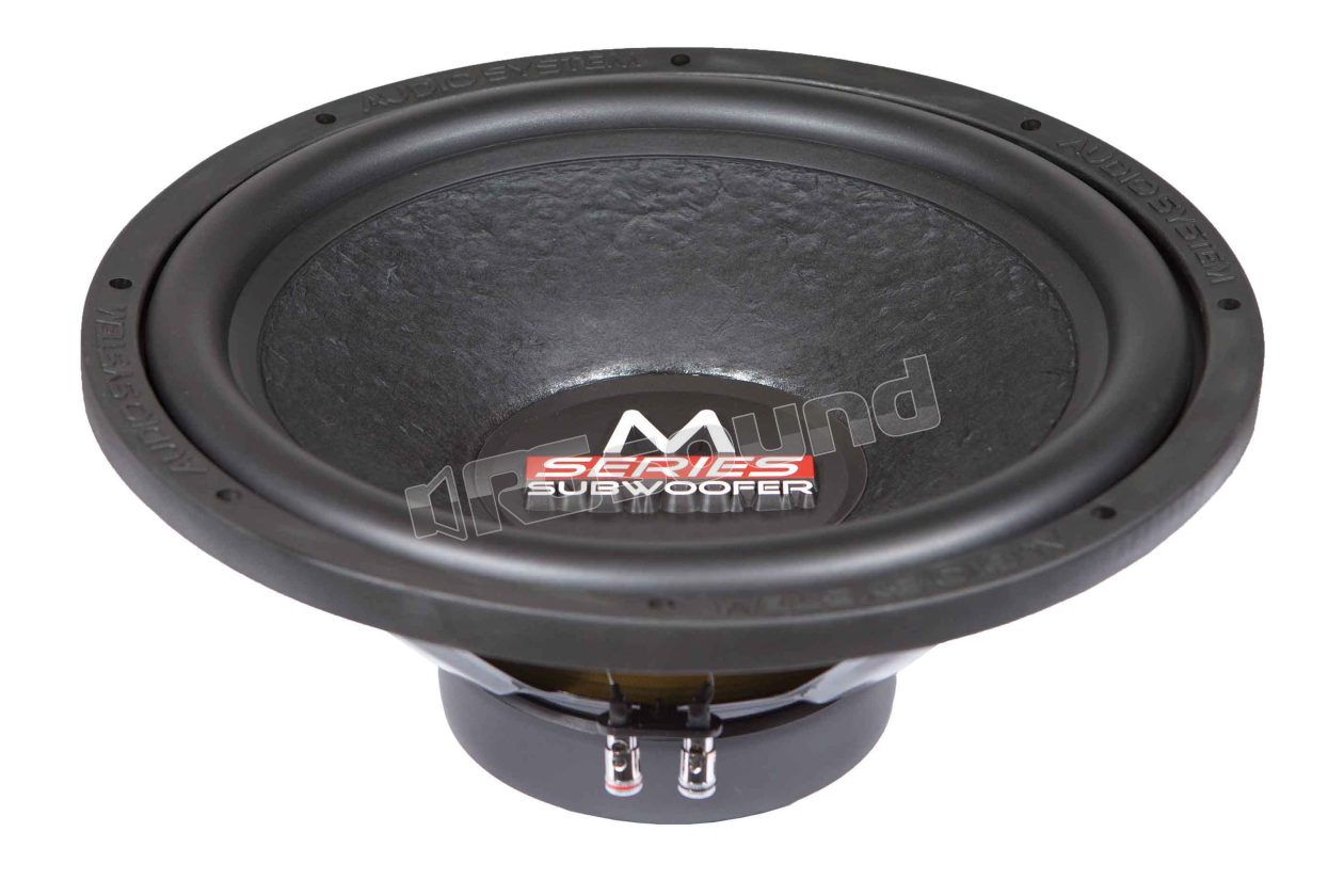 M 15 38 cm subwoofer, 600 Watt RMS power Audio System
