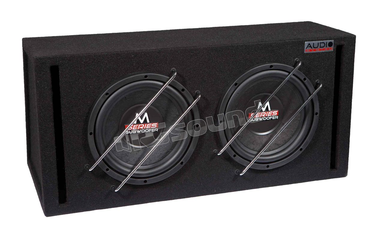 M 10 BR-2 dual 25cm subwoofer in bass reflex enclosure Audio System