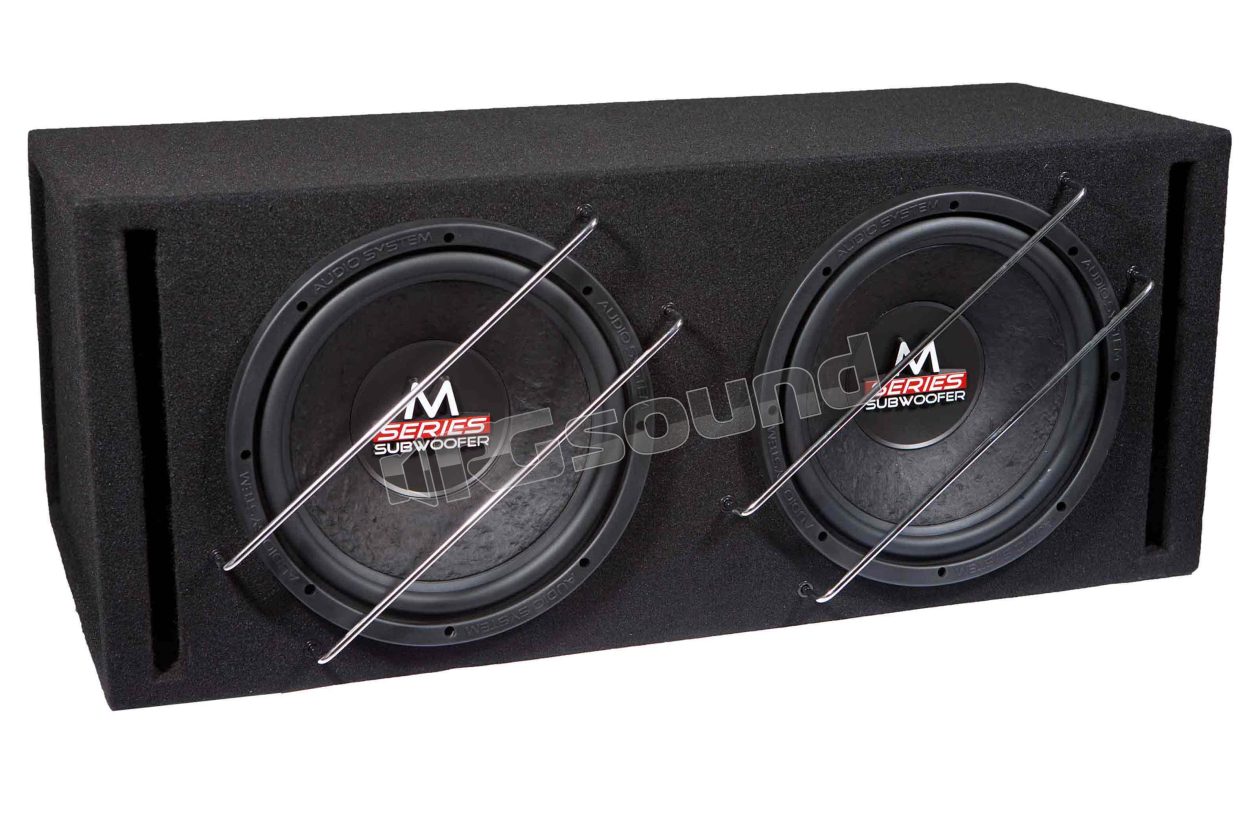 M 12 BR-2 dual 30cm subwoofer (M12) in bass reflex enclosure Audio System