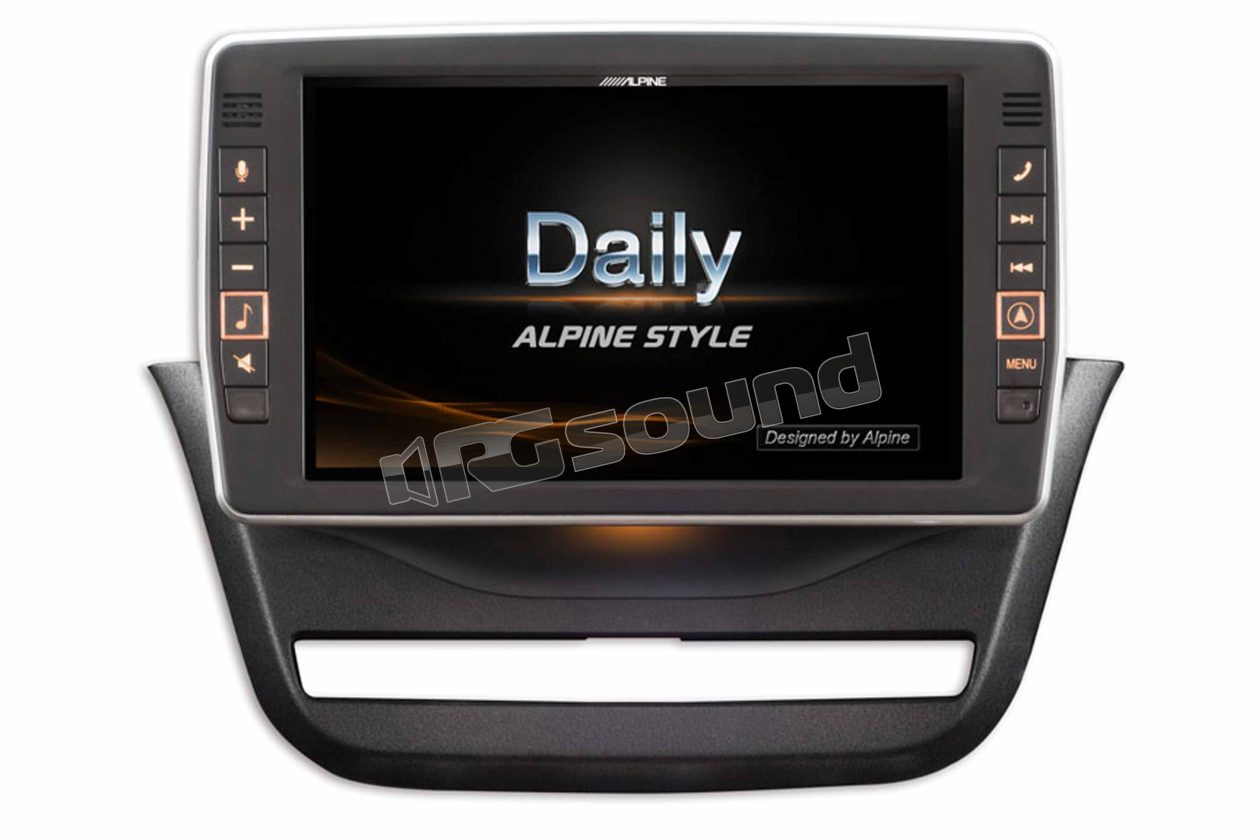 X902D-ID monitor 9'' Android Auto & Car Play per Iveco Daily Alpine