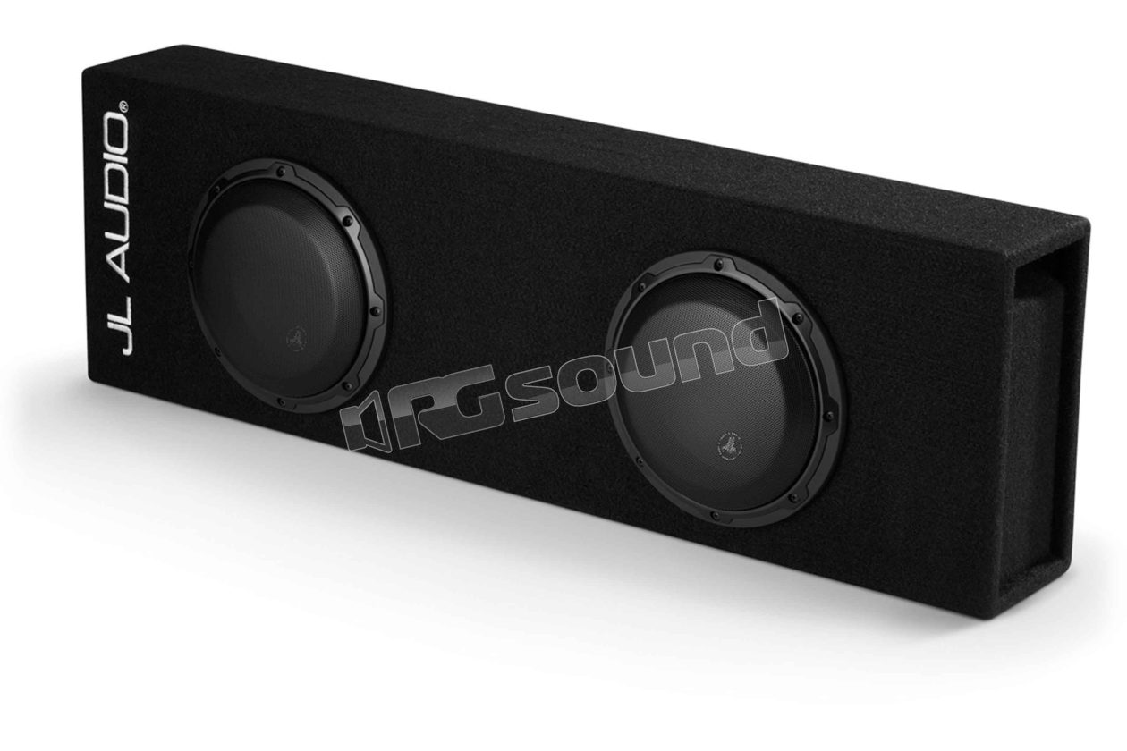 CP208LG-W3v3 dual 20cm sub in flat enclosure JL Audio