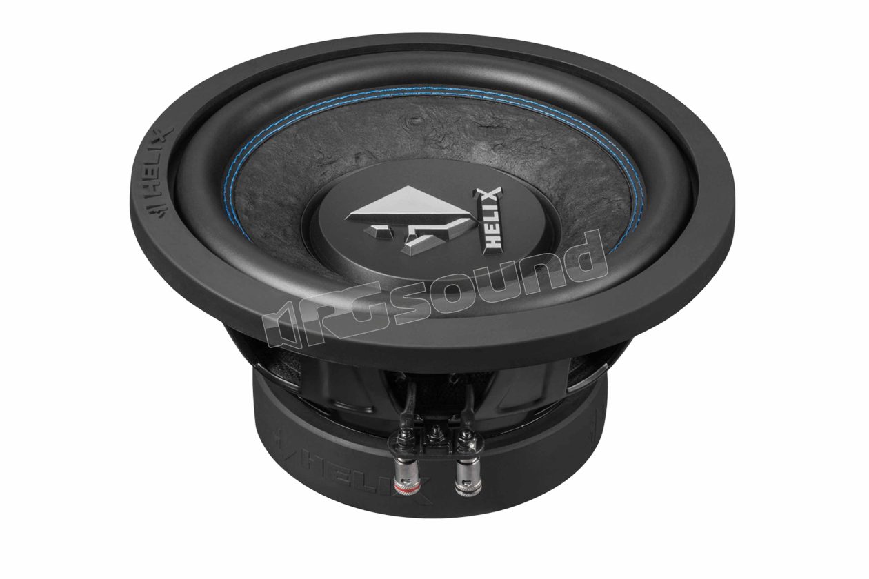 K 10W 25cm subwoofer with handcrafted paper cone, grille included Helix