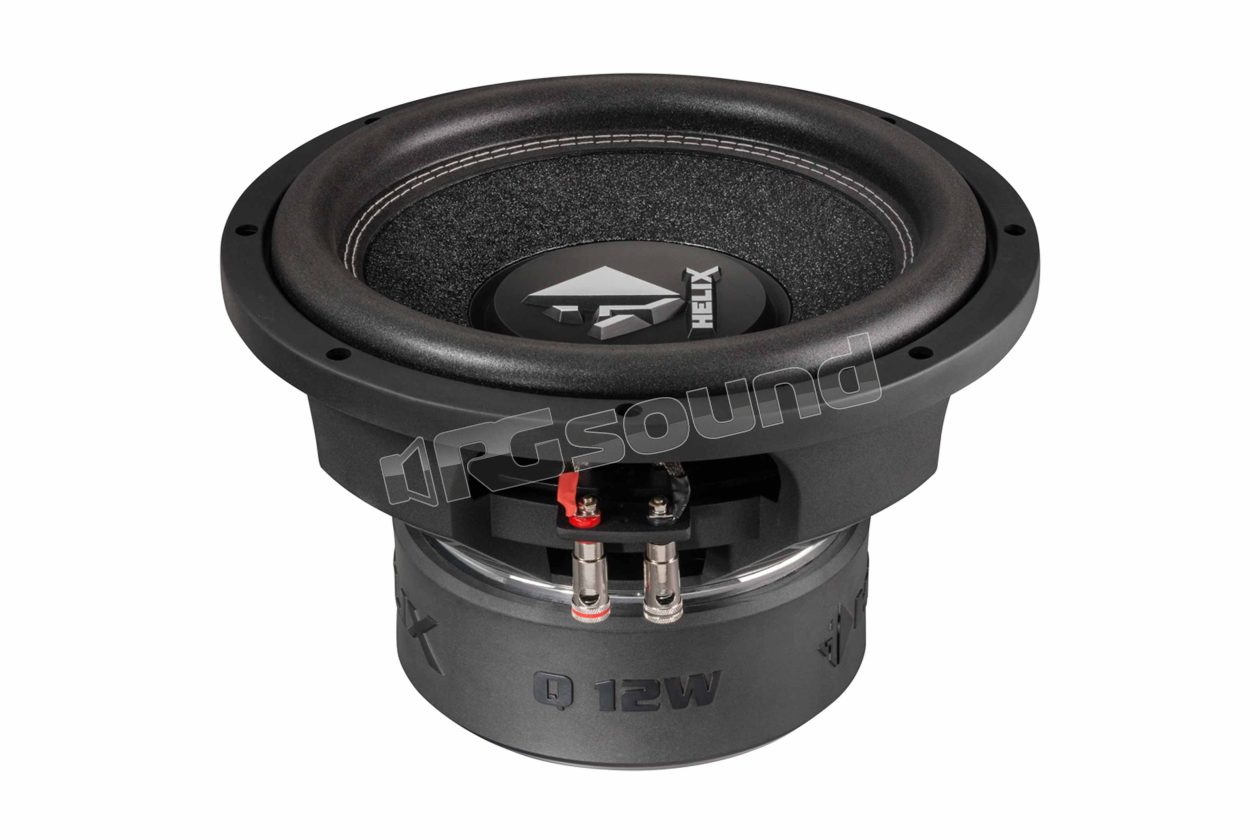 Q 12W 30cm subwoofer with handcrafted rigid cone Helix