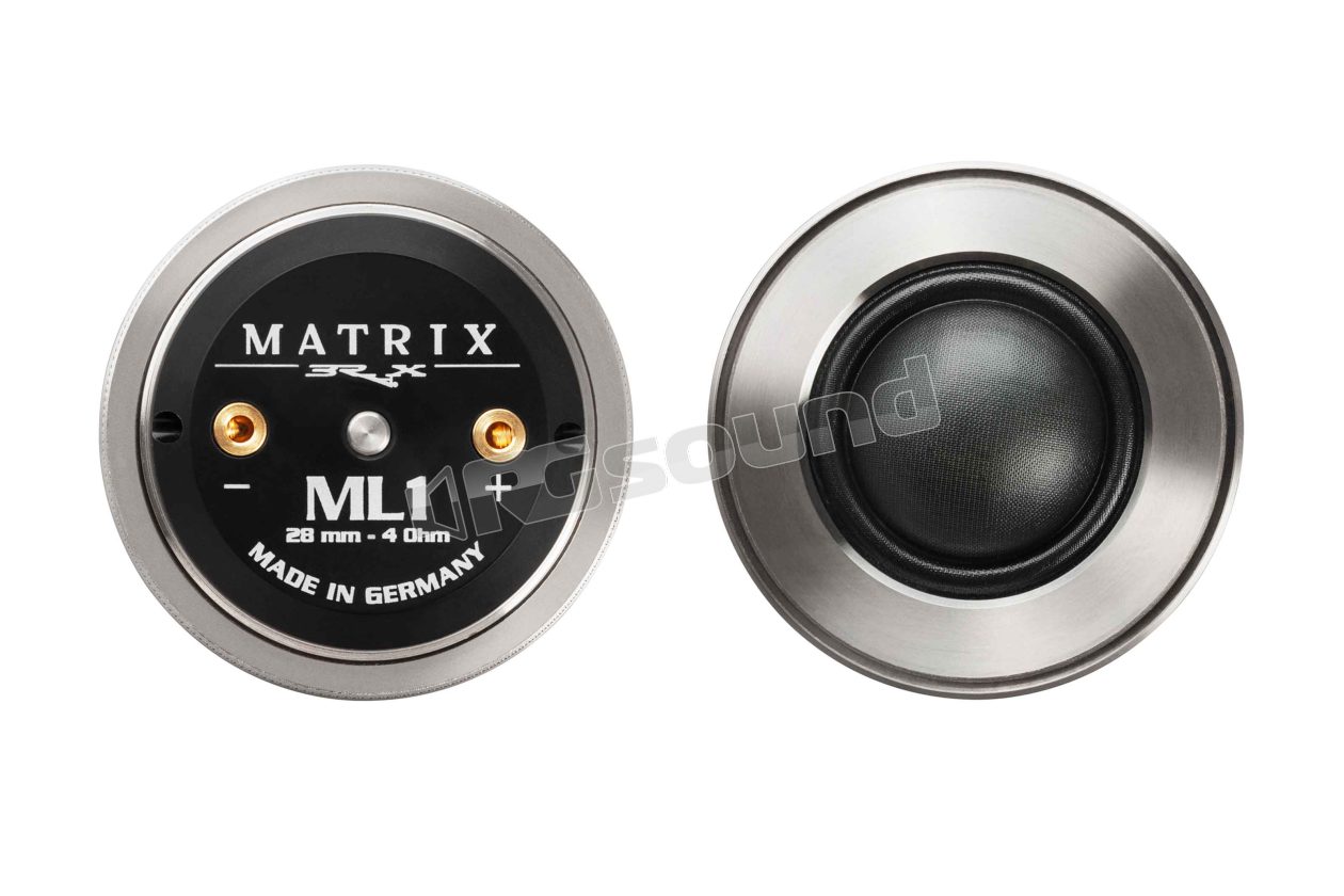 ML 1 28mm silk dome tweeter, Matrix series Brax