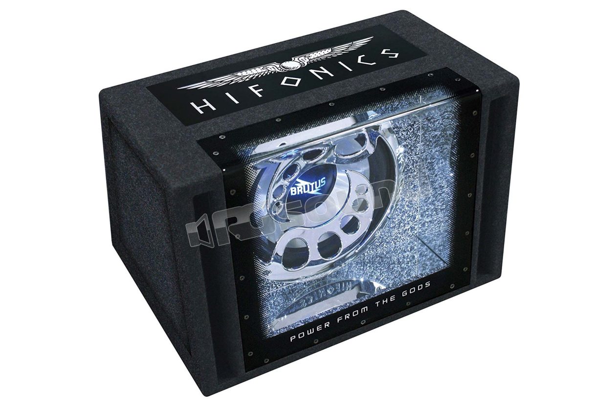 BXI12BP 30 cm subwoofer in bandpass enclosure Hifonics