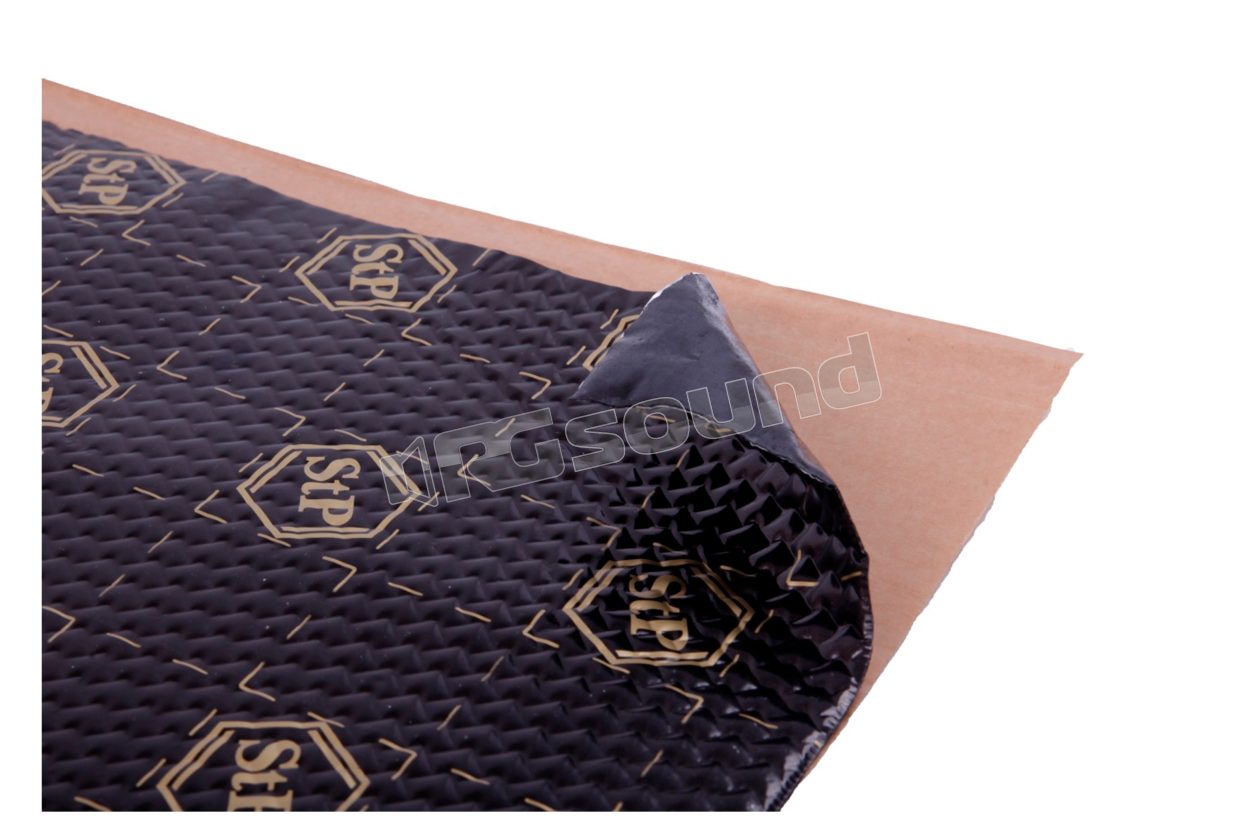 Black Gold - 4 fogli Butyl anti-vibration material - 750 x 500 mm STP Standartplast