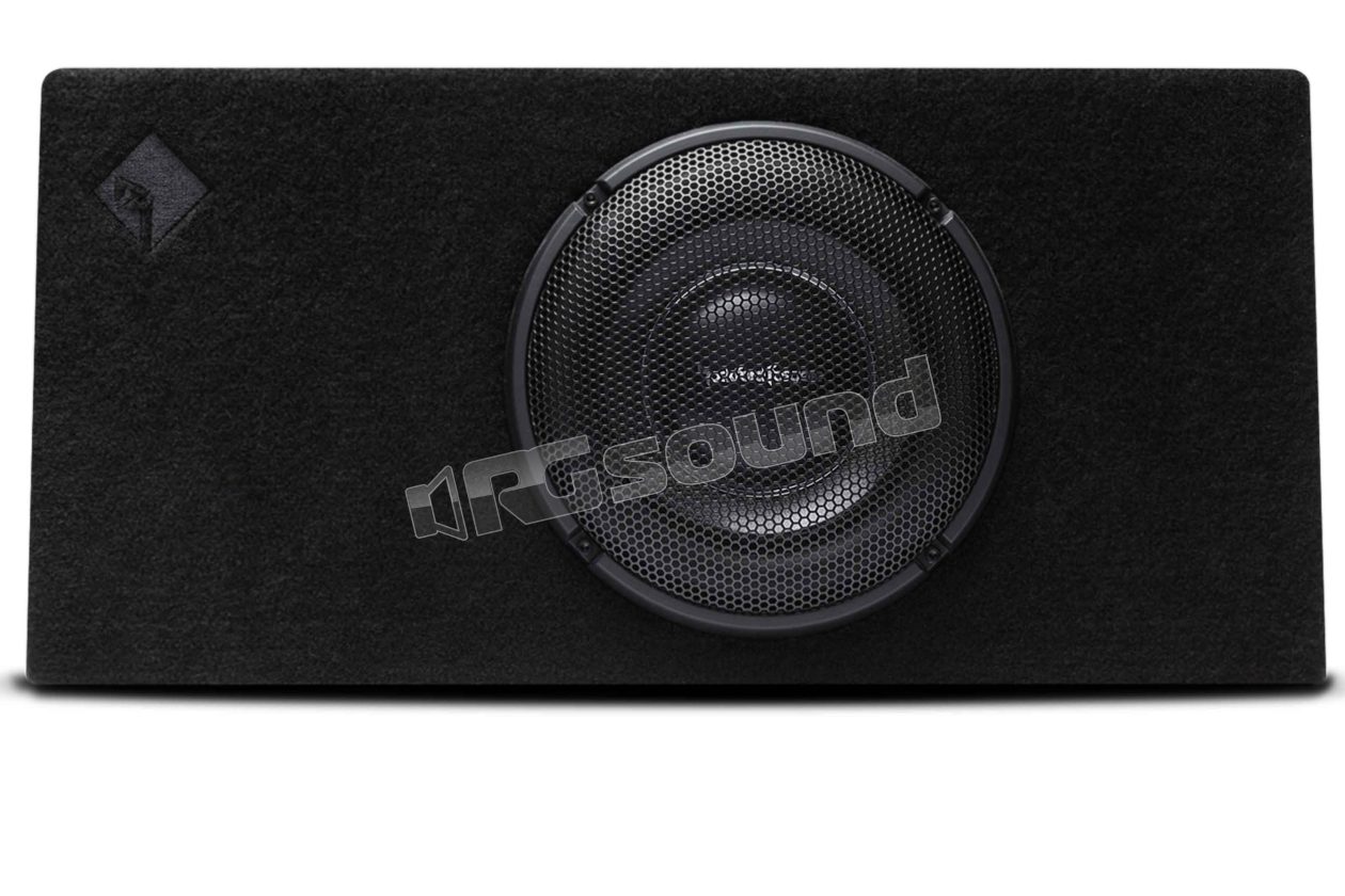 T1S-1X10 25cm sub in sealed enclosure Rockford Fosgate