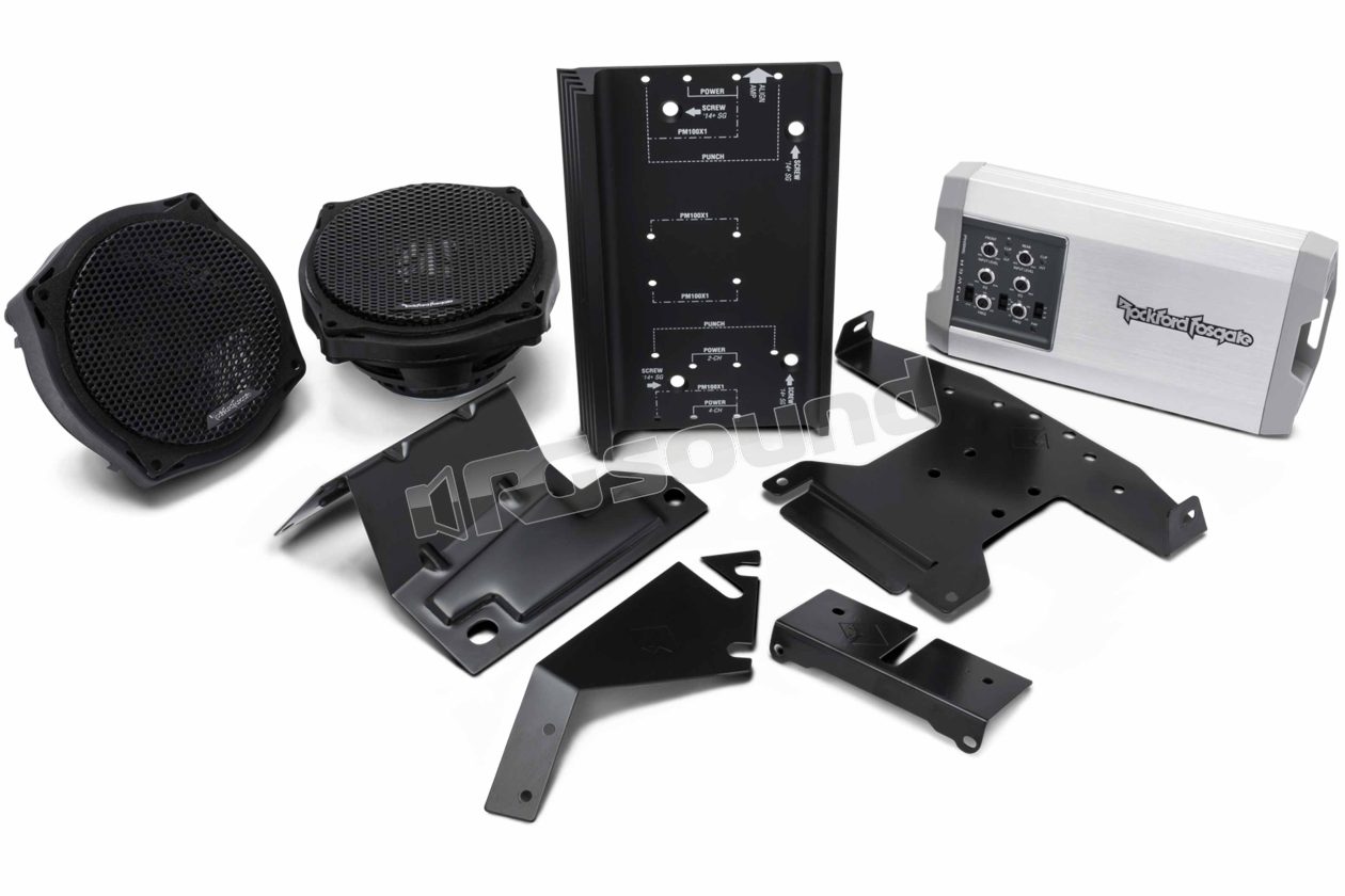 HD9813SG-TKIT speaker and amplifier kit for Harley-Davidson Rockford Fosgate