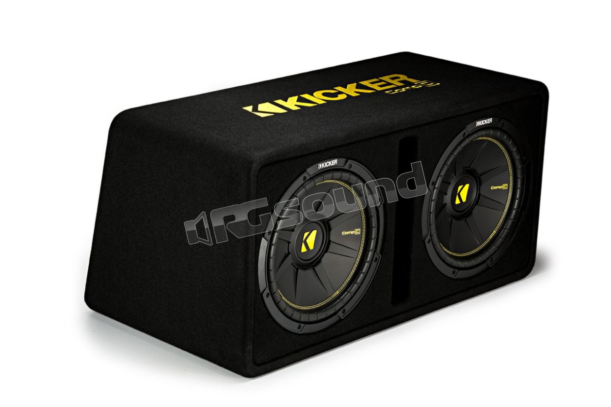 DCWC122 dual 300 mm enclosed subwoofer 1200W Kicker