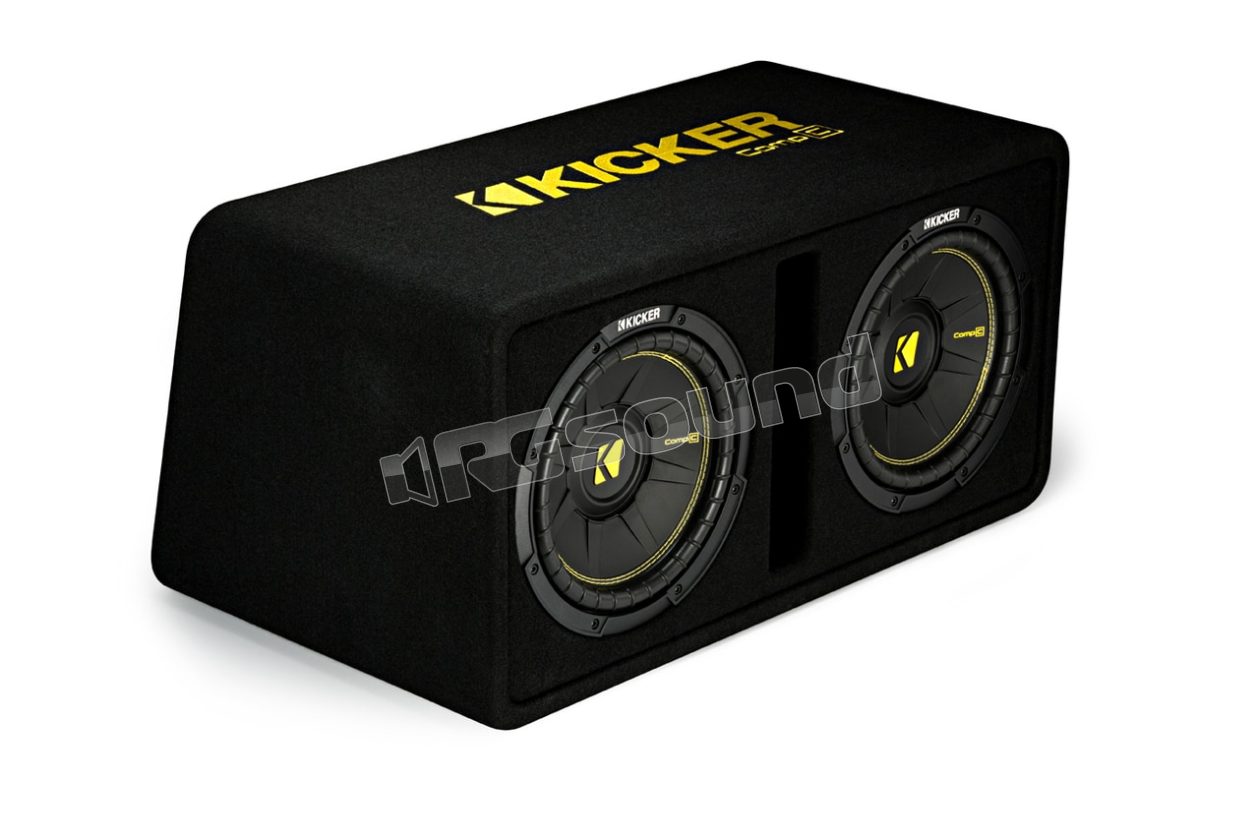 DCWC102 sub in cassa doppio 250 mm 1200W Kicker