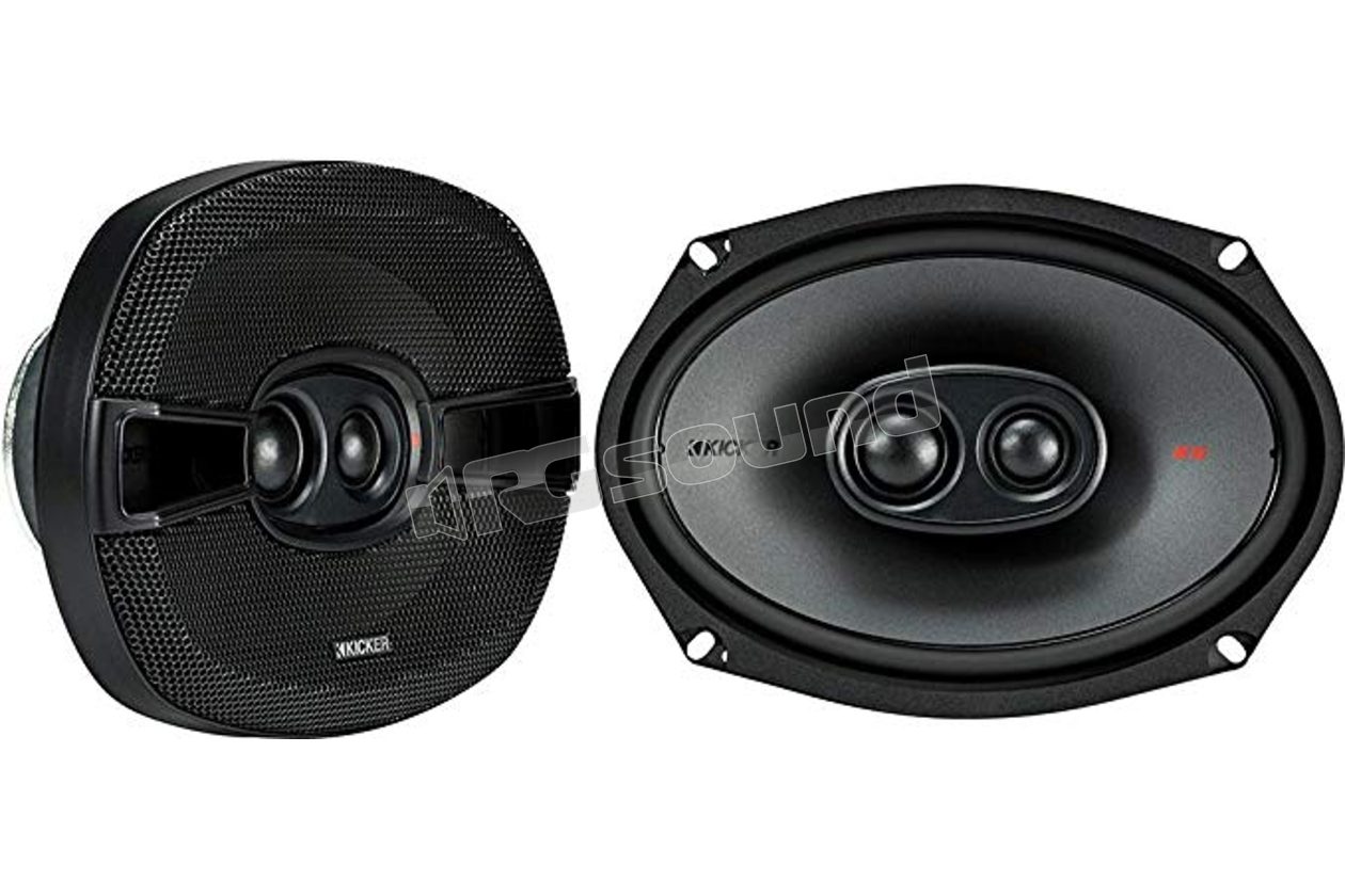 KSC69304 6x9" 3-way coaxial with grilles Kicker