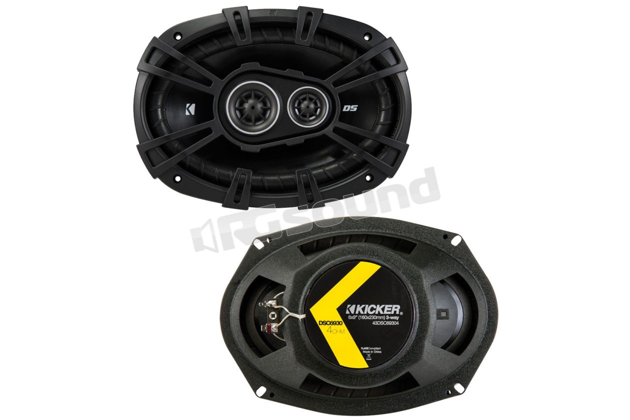 DSC69304 6x9" mm 3-way coaxial 360W Kicker