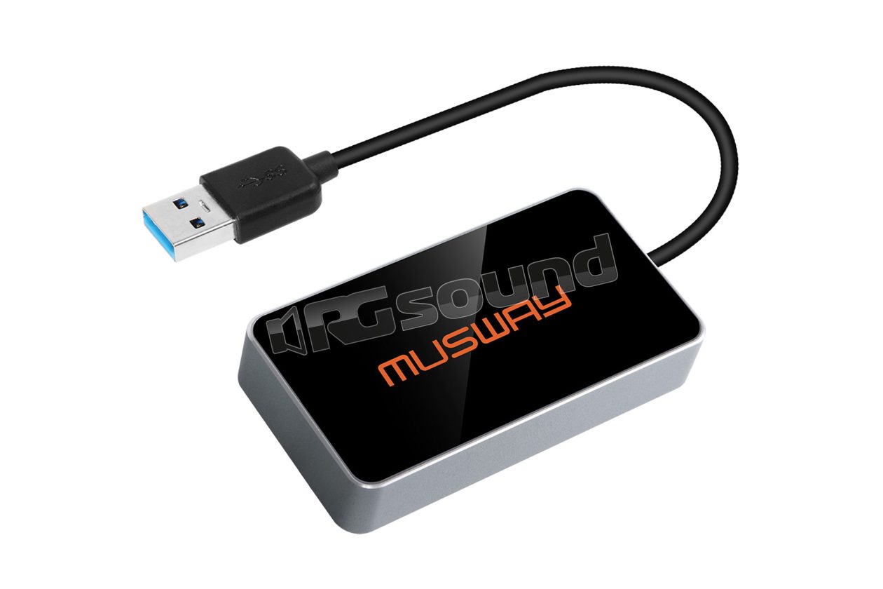 BTA Chiavetta bluetooth per l'audio streaming & controllo dell'app MUSWAY