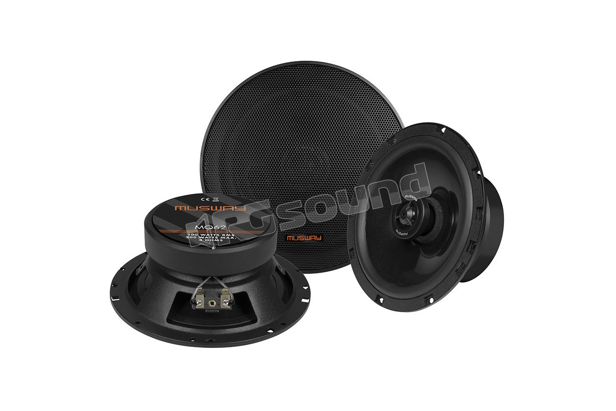 MQ62 165 cm 2-way coaxial speakers 100W MUSWAY