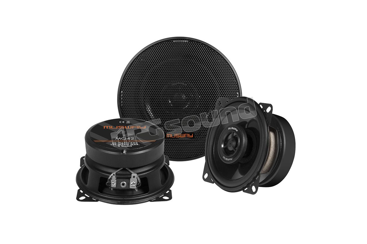 MQ42 10 cm 2-way coaxial speakers MUSWAY