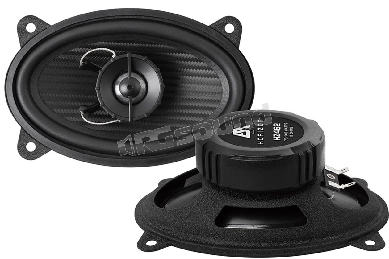 HZ462 10x15 cm (4x6") 2-way coaxial speakers ESX