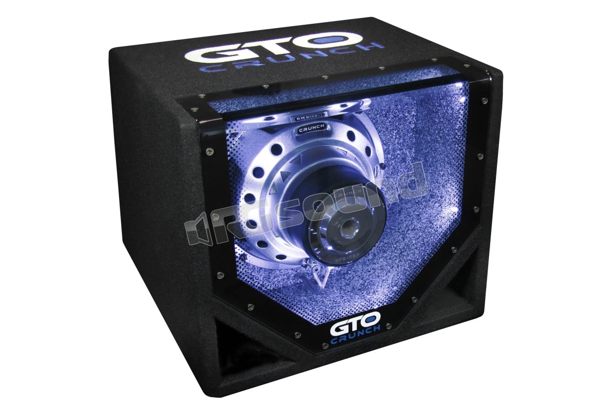 GTO10BP 250 mm enclosed subwoofer Crunch