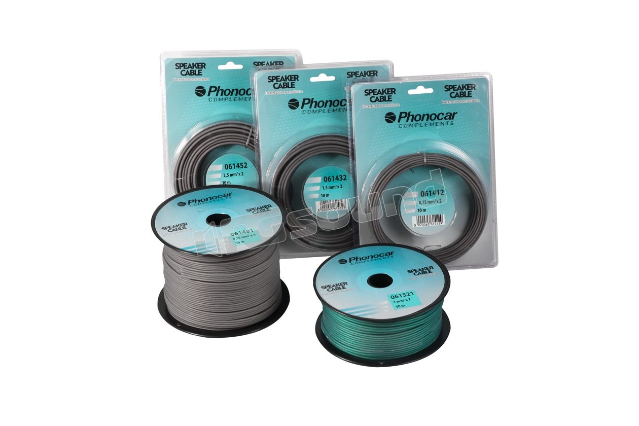 061432 Cavo 2x1,5 mm² Phonocar