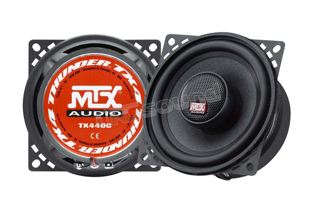 TX4 40C 100 mm 2-way coaxial MTX audio