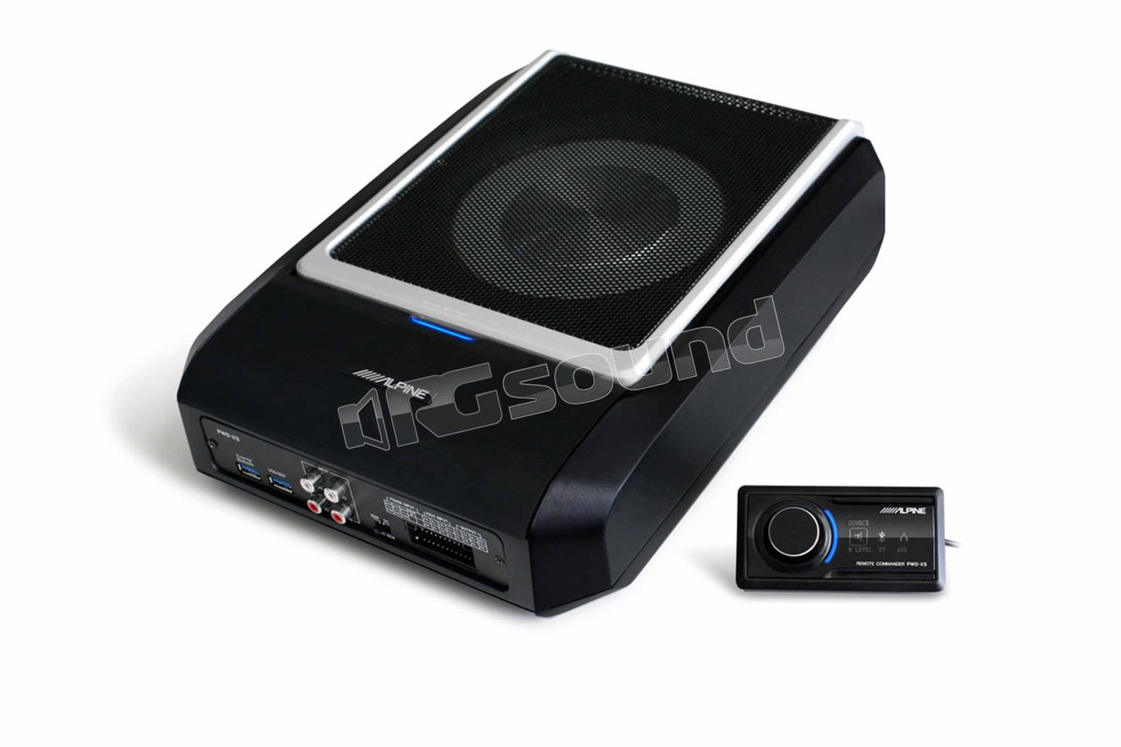 PWD-X5 sub with amplified processor Alpine