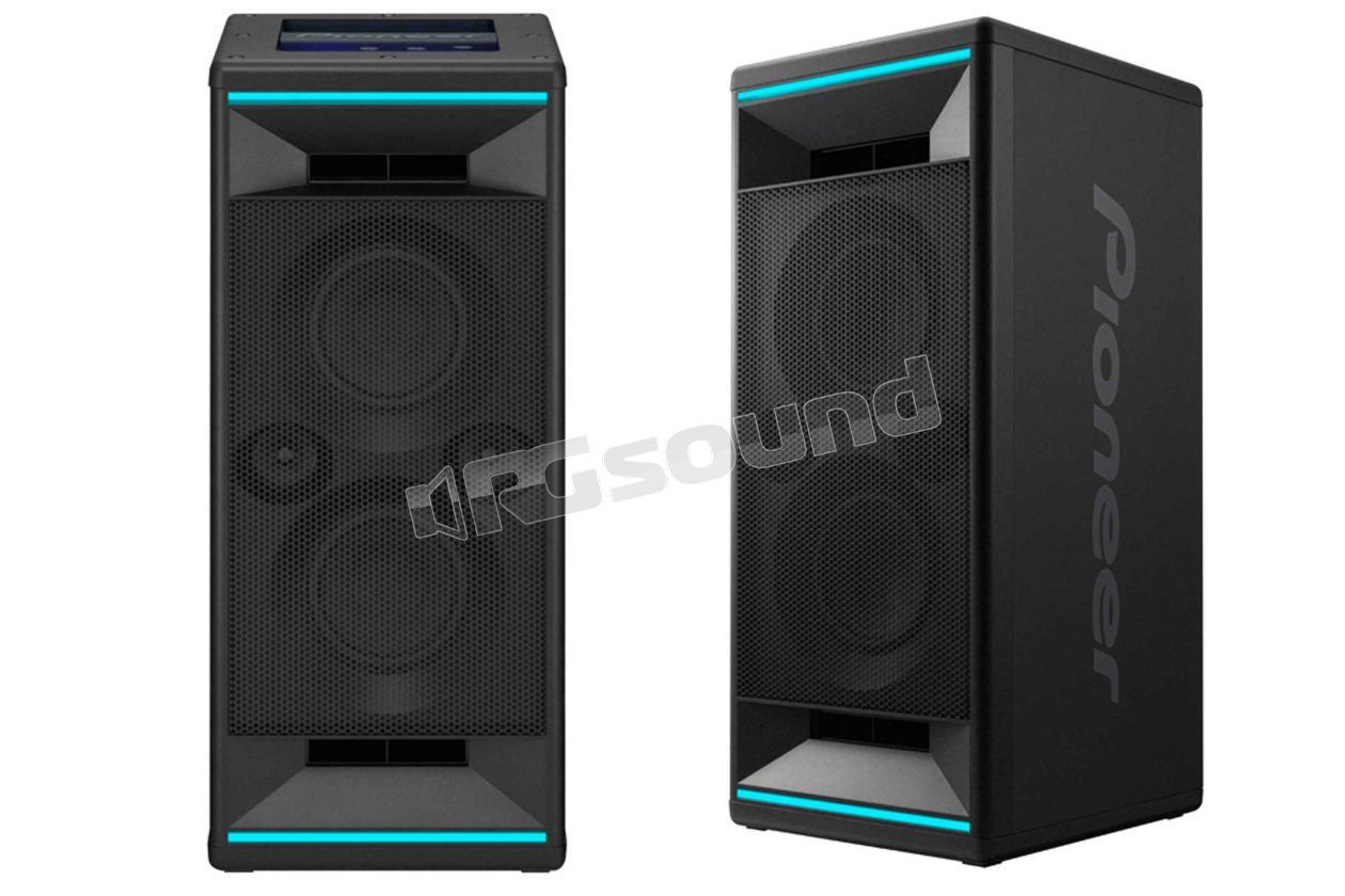 XW-SX50-B Club5 wireless speaker with lighting, black finish Pioneer
