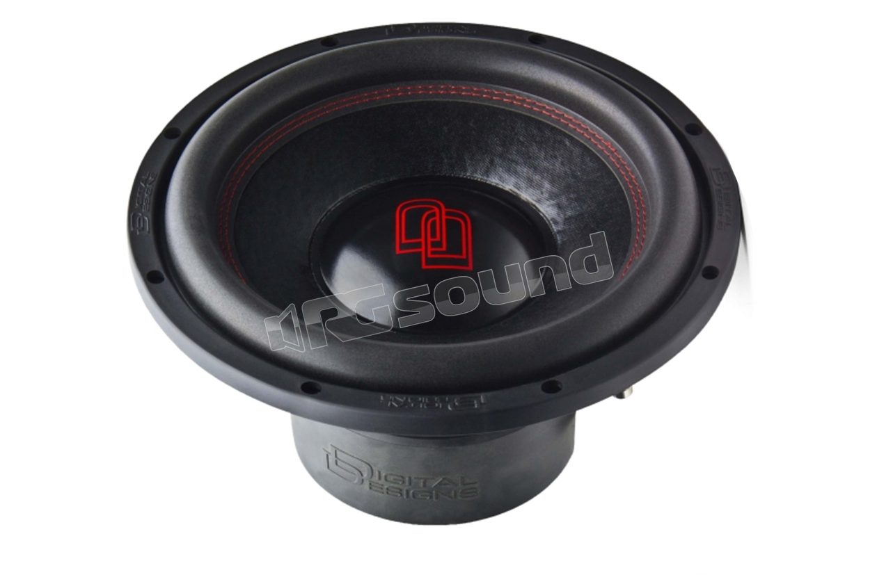 DD615 38 cm dual voice coil 4 Ohm sub DD Audio Digital Designs