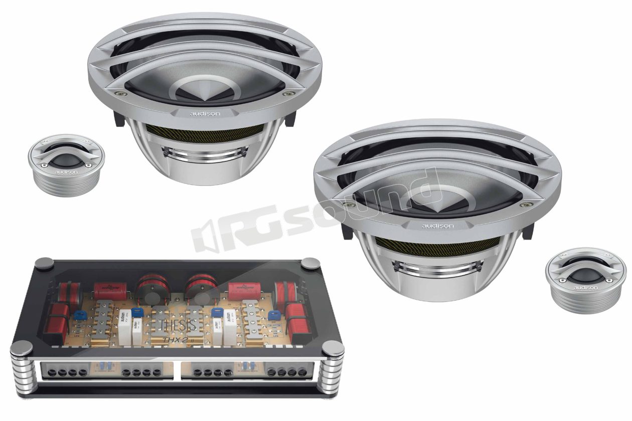 TH K2 II P Coro Thesis 2-way kit with THX 2 II crossover Audison