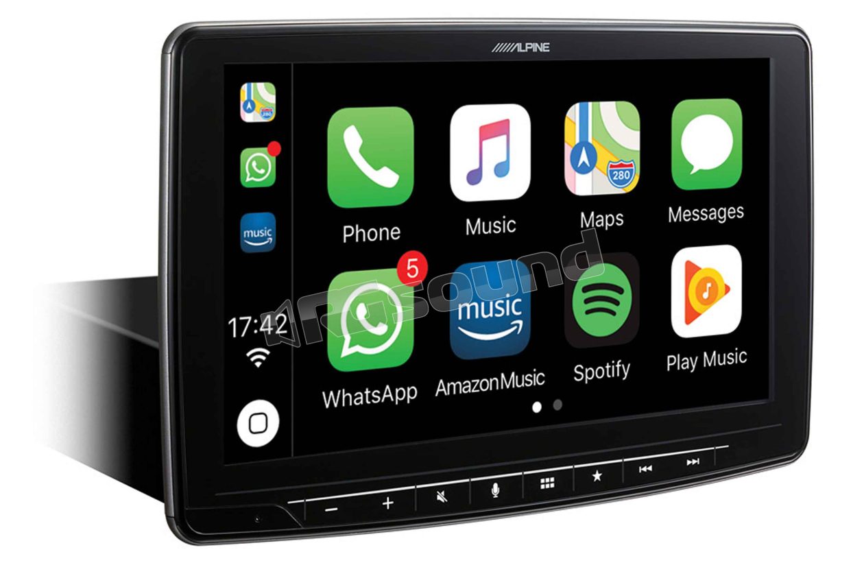 iLX-F903D Monitor Halo9 con Apple CarPlay e Android Auto Alpine