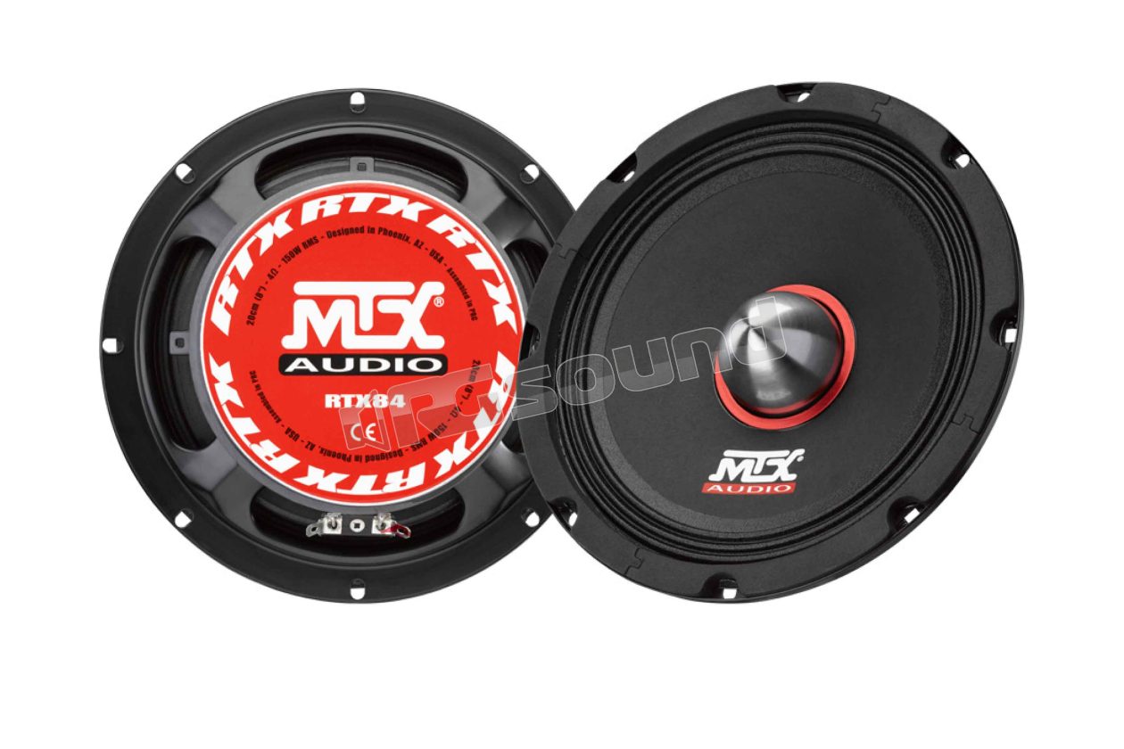RTX 84 20cm high-efficiency midrange MTX audio