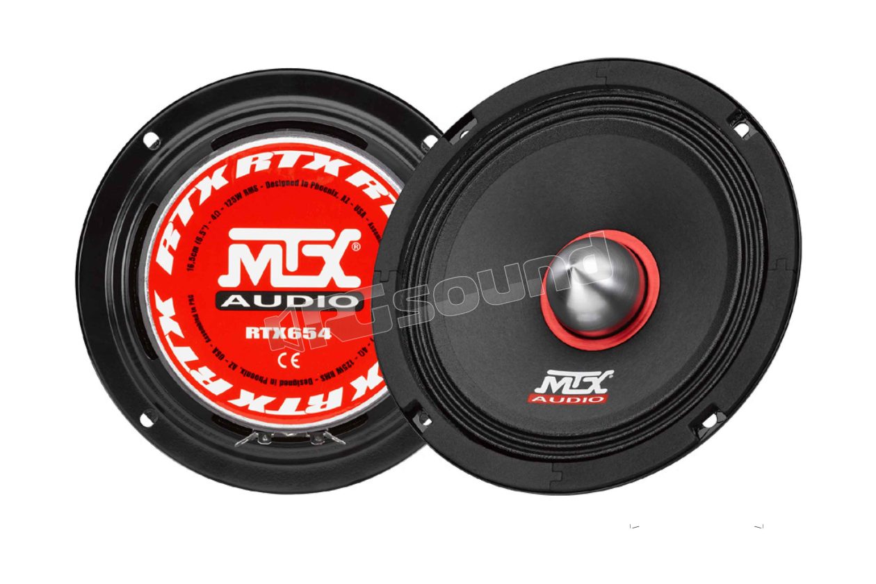 RTX 654 High-efficiency 16.5cm midrange MTX audio