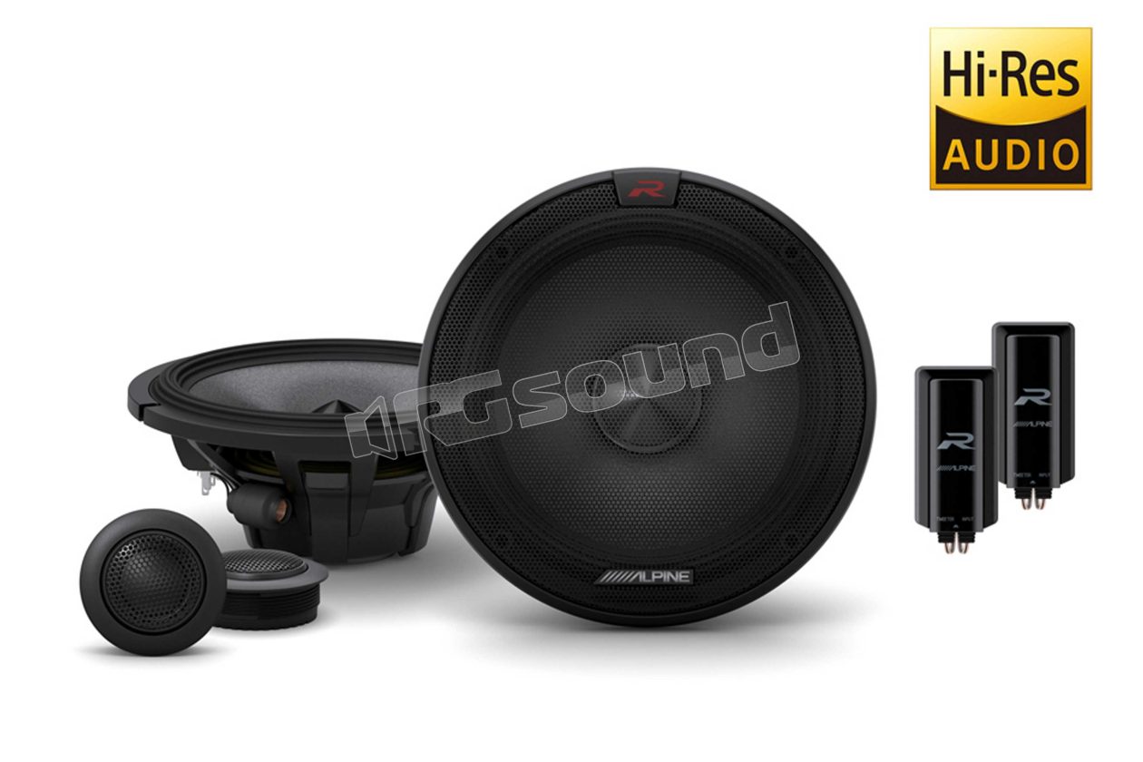 R-S65C.2 16.5cm 2-way component kit with high-definition music reproduction Alpine