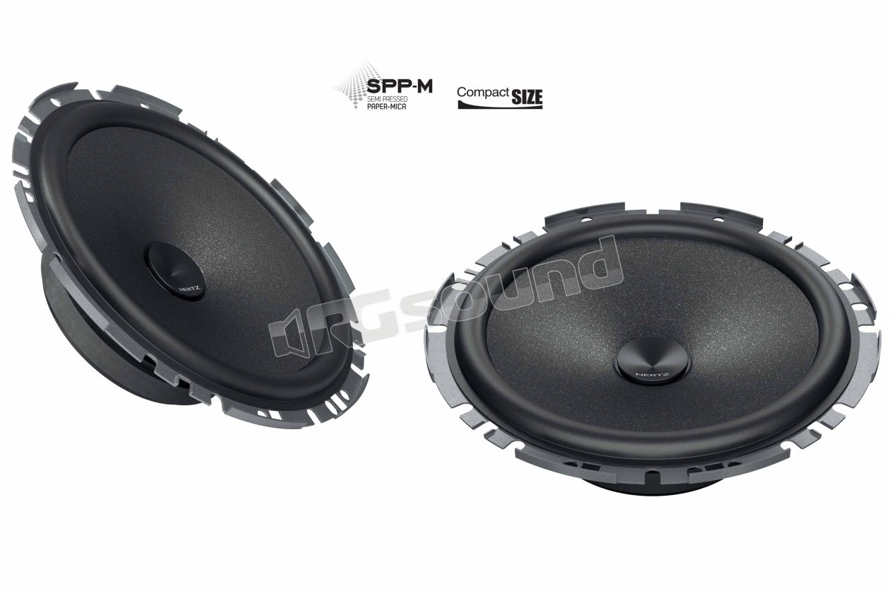 C 165 F 165 mm midwoofer with reduced depth Hertz