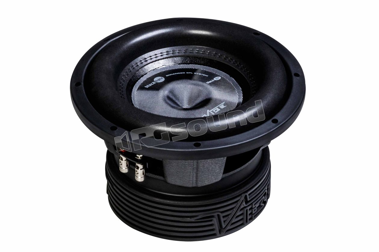 BLACKAIR10D2-V7 25cm Sound Quality subwoofer with dual 2 Ohm voice coils VIBE British Audio