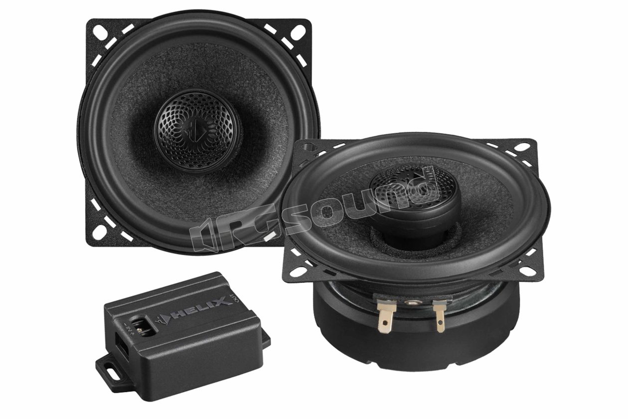 S 4X 10 cm coaxial speakers with paper and basalt fiber cone Helix