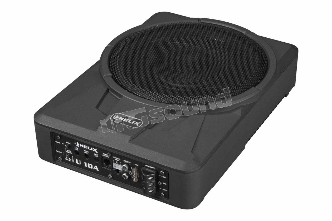 U 10A Ultra-compact 25 cm (10") active subwoofer Helix