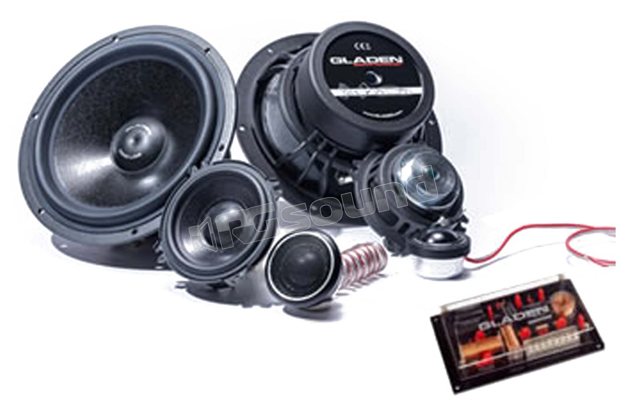 PRO 165|3 high-end semi-active 3-way speaker kit Gladen