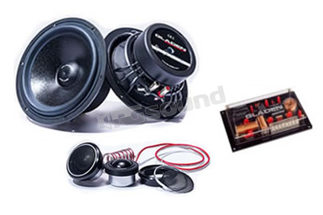 PRO 165|2 2-way component kit with high-end components Gladen