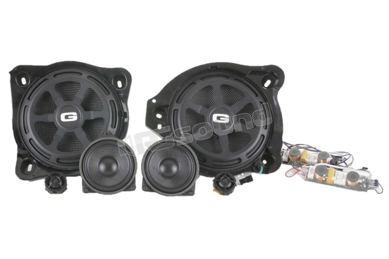 ONE 200.3 MB RD Plug & Play semi-active 3-way system for MERCEDES C, E, GLC with right-hand drive Gladen
