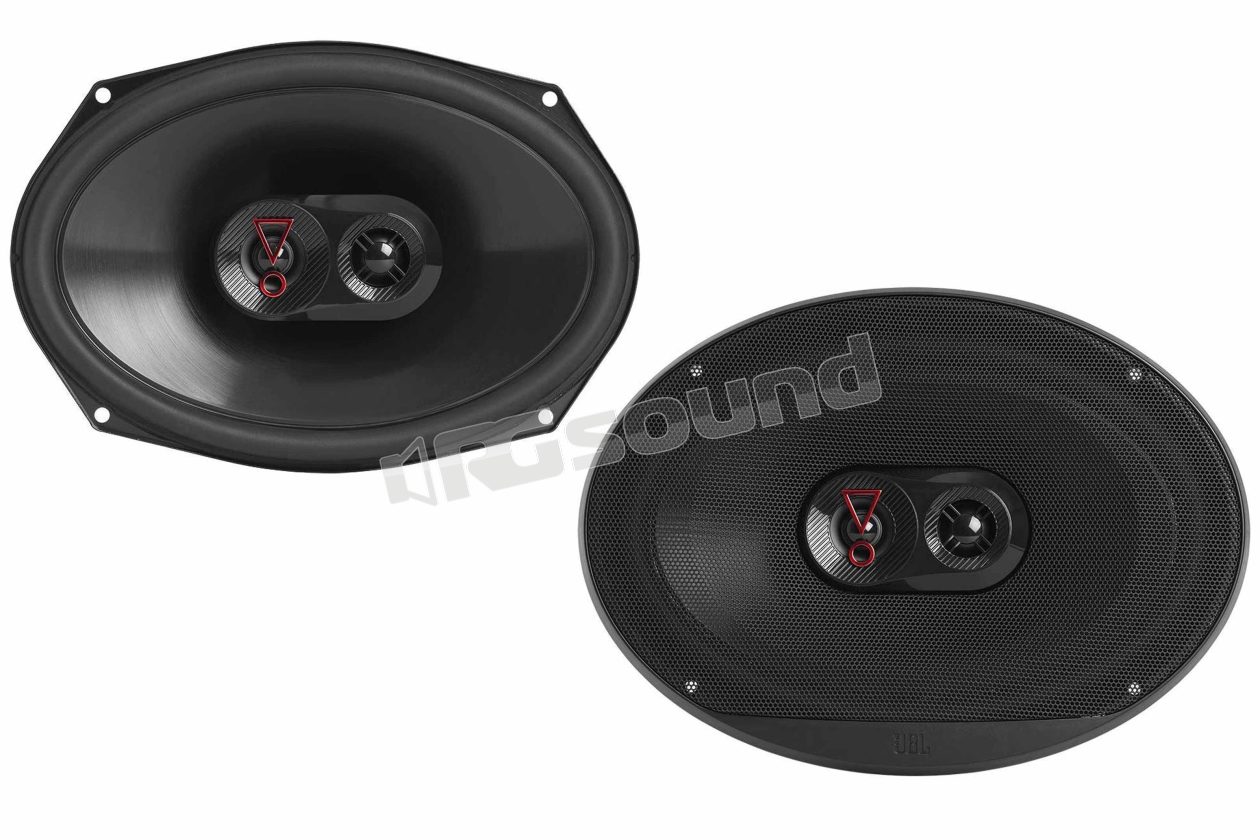 STAGE3 9637 pair of 6x9'' three-way speakers with grilles JBL