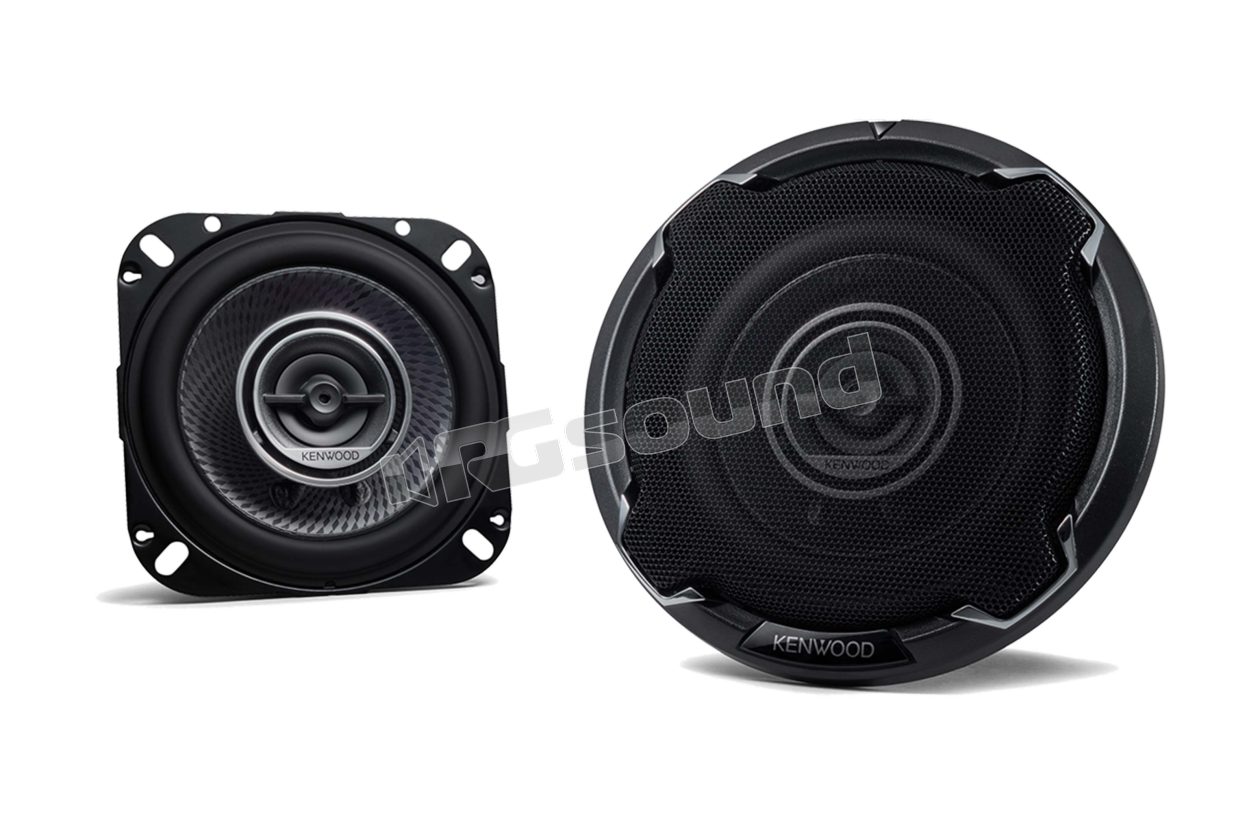 KFC-PS1096 10cm 2-way coaxial speakers with protective grilles, 50 Watt RMS power Kenwood