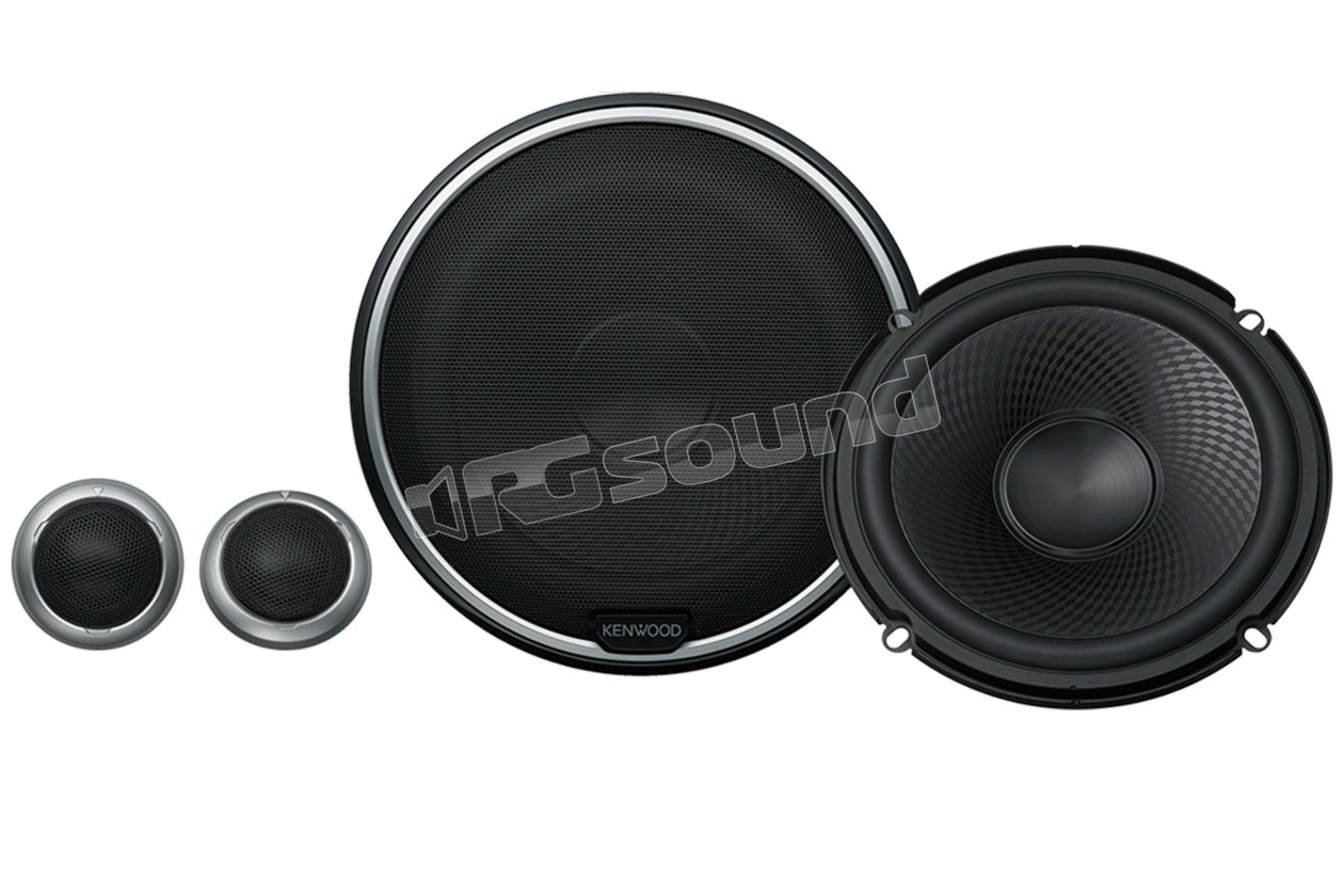 KFC-PS704P two-way component speaker kit consisting of a pair of 165mm woofers Kenwood
