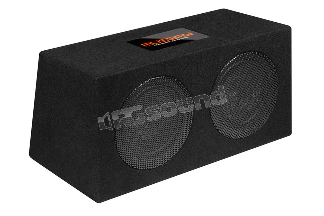 MR208Q Dual bass reflex system with 2x20 cm subwoofers MUSWAY