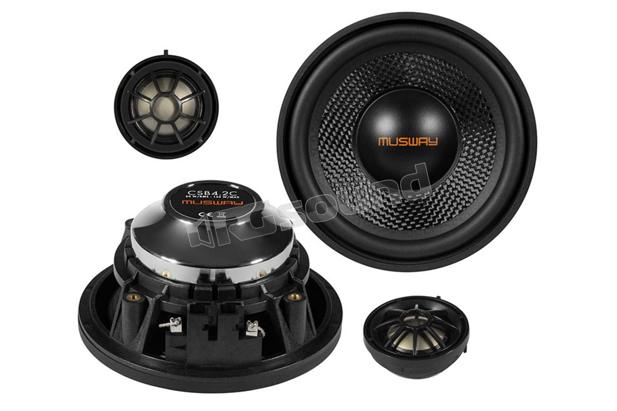 CSB4.2C 10 cm 2-way speaker system for BMW E/F/G MUSWAY