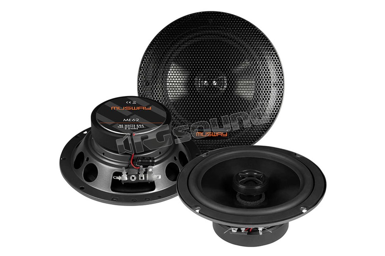 ME62 16.5 cm 2-way coaxial speakers MUSWAY
