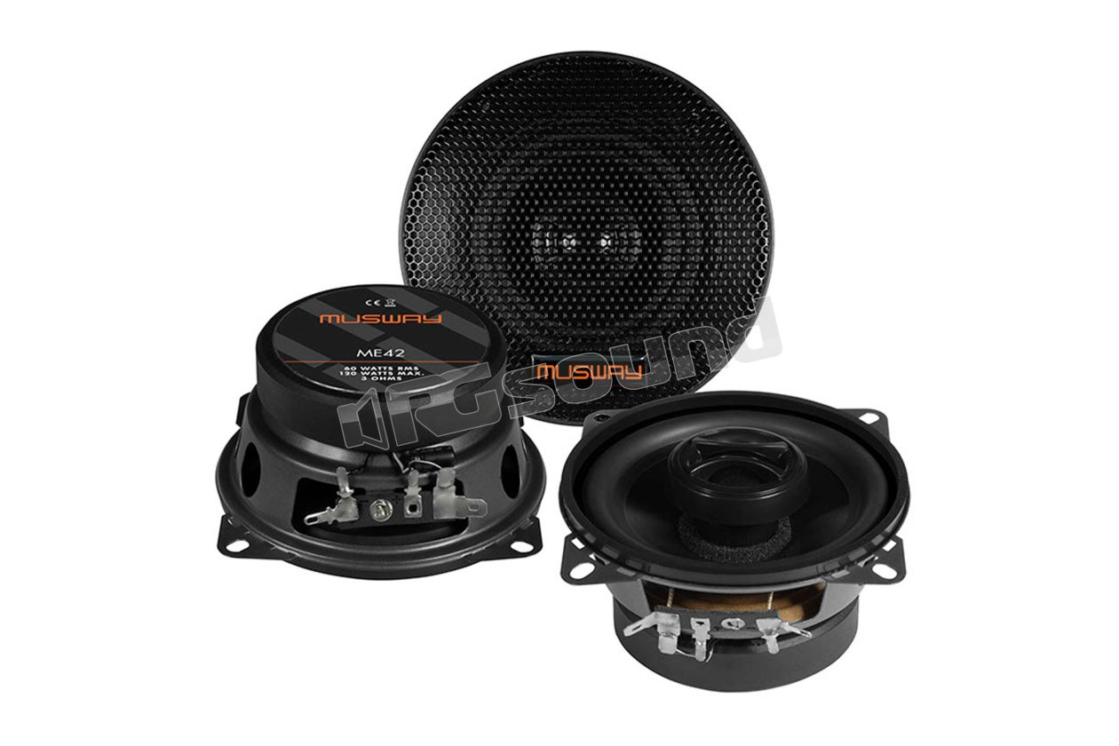 ME42 Pair of 10 cm two-way coaxial speakers MUSWAY